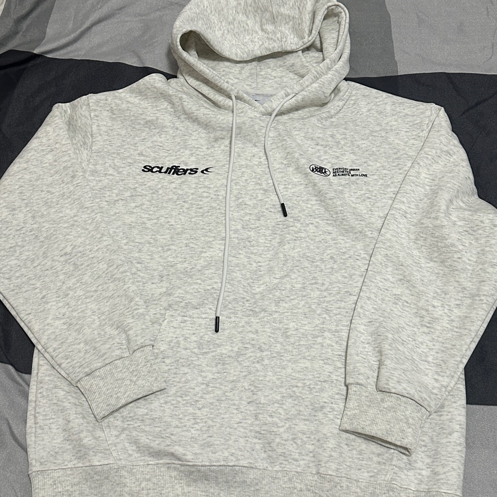 Scuffers Men's Light Gray Hoodie